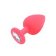 Plug Anal de Silicone - Tamanho P - ShopSensual