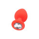 Plug Anal de Silicone - Tamanho P - ShopSensual