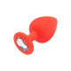 Plug Anal de Silicone - Tamanho P - ShopSensual